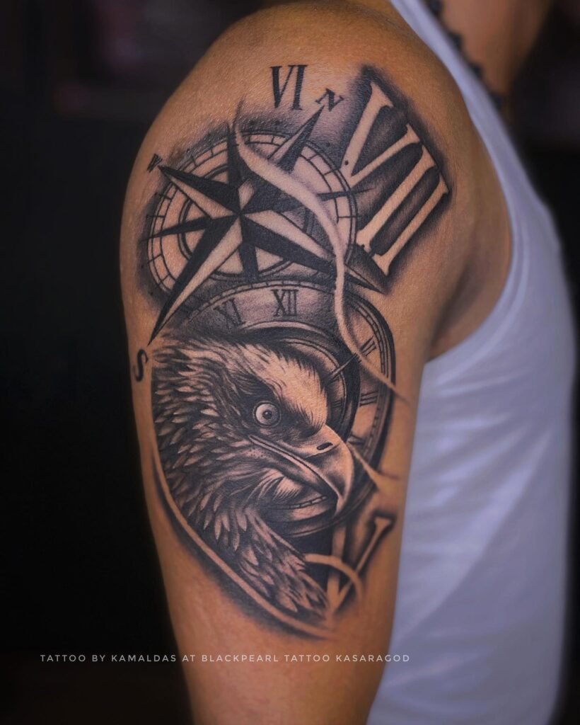 Eagle 06 blackpearl tattoo kasaragod