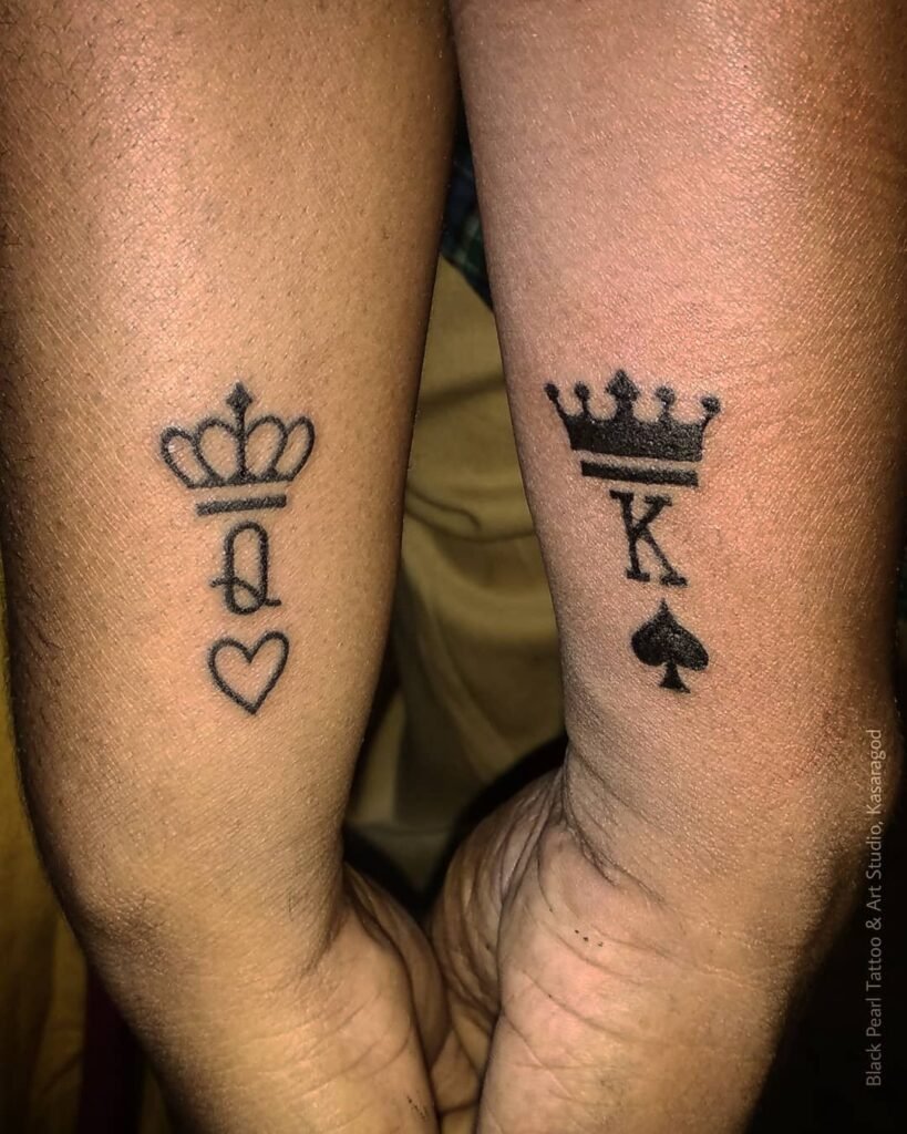 King and Queen Tatoos