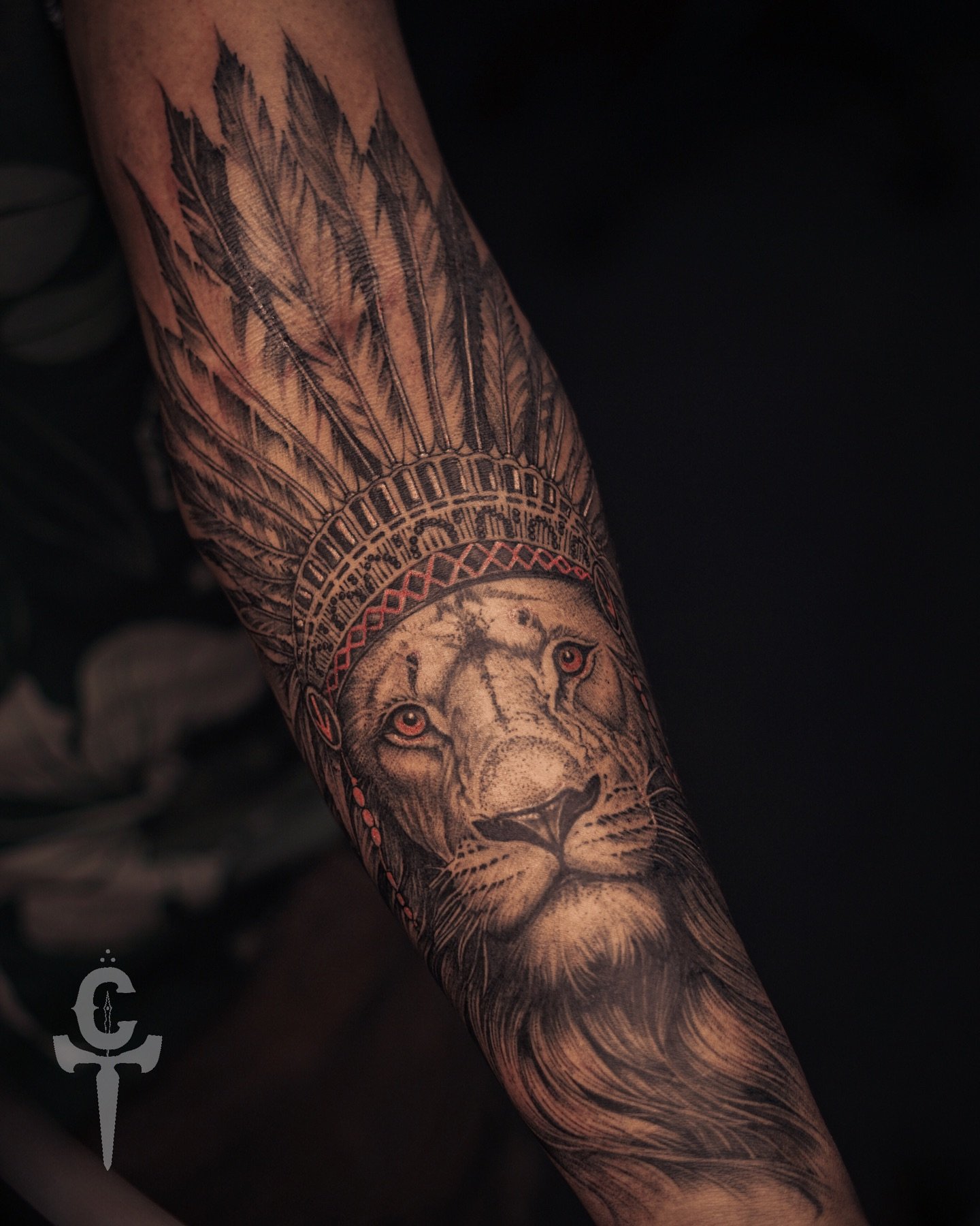 Lion Tattoo Design Ideas for Men