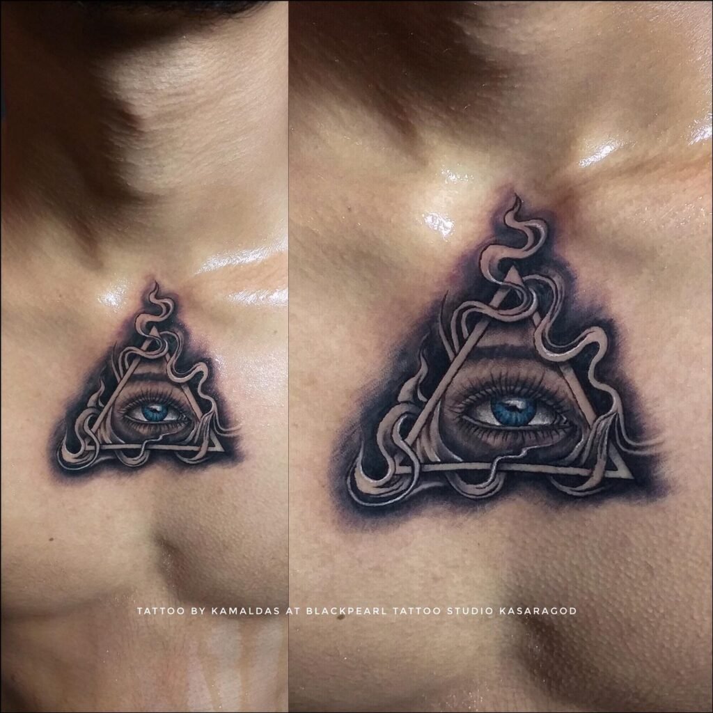 illuminatti Tatoo. blackpearl tattoo kasaragod