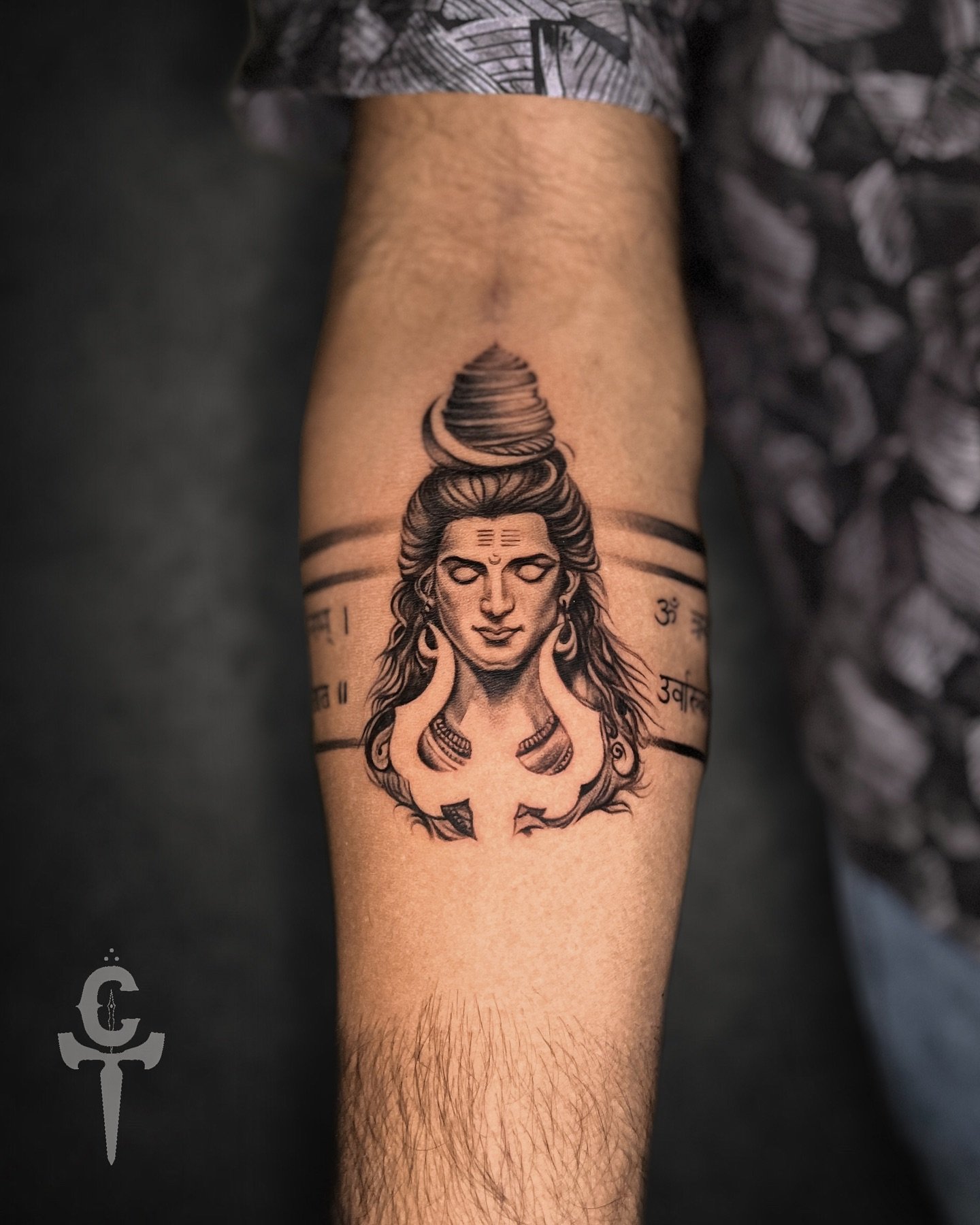 shiva arm band tattoo design ideas