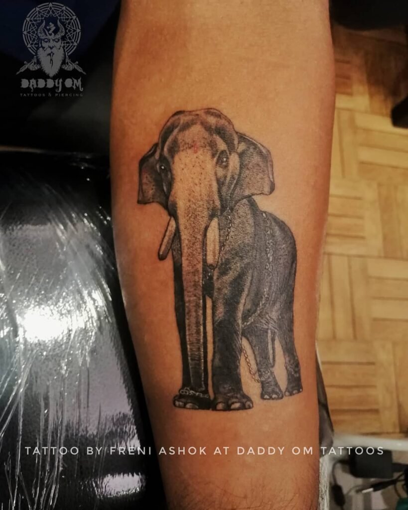 Thechikkottukavu Raman Tattoo Design on Hand